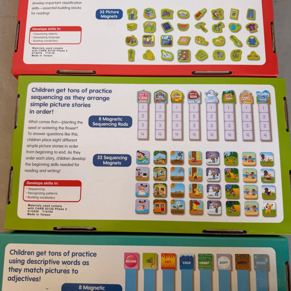 Lakeshore Magnetic Learning Rods Sequence Mixed Homeschool Kids Educational STEM - Picture 7 of 8